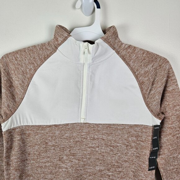 All In Motion Unisex 1/4 Zip Pullover Sweatshirt Size M 8-10 Cozy School Casual - Picture 3 of 10